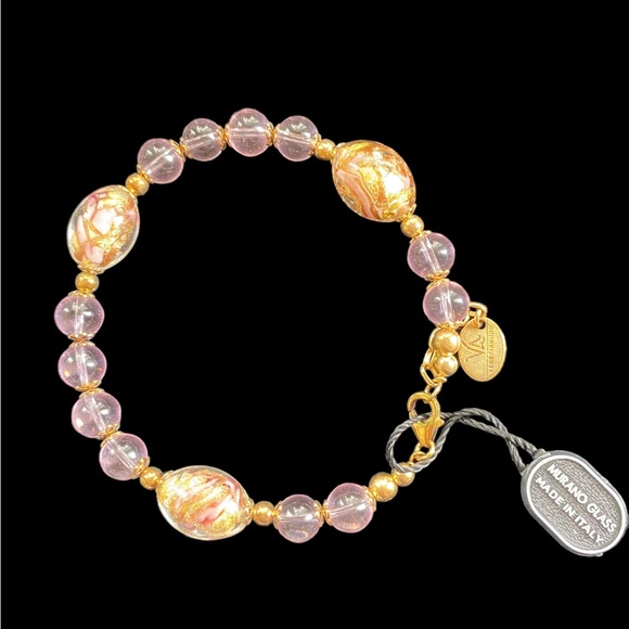 Italian Murano Glass Bracelet - Picture 1 of 2